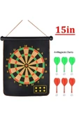 Mıknatıslı Manyetik Dart Katlanabilen Hedef Tahtası Magnet Ok Atma Dartboard Eğlenceli Oyun thumbnail 7