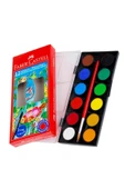 Faber-castell Mercanlı Kurşun Kalem Kırmızı Kalem Ve 12 Li Kuru Sulu Keçeli Pastel Boya thumbnail 6