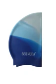 Silikon Bone Yüzme Yüzücü Bonesi Deniz Havuz Için Elastik Yüzme Şapkası Sılıcone Swım Cap - 1
