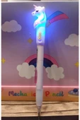 Unicorn Başlıklı Işıklı Versatil 0.7 Uçlu Kalem thumbnail 1