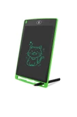 Yazılıp Silinebilen Yazı Tableti 8,5 Inç Manyetik Tablet Yeşil thumbnail 3