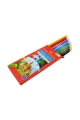 Okul Seti 3 - Kuru Boya, Suluboya, Keçeli Kalem, Pastel Boya ( 12 Renk ) - 3