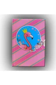 Çınar Uni Note Kilitli Günlük & Hatıra Defteri Flamingo Queen - 1