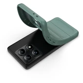 Xiaomi 14T Pro Kılıf Esnek TPU Oyuklu Arka Yüzey Tasarımlı Zore Etnik Silikon Kapak - 3