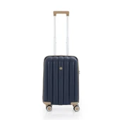 MÇS Bavul Büyük ve Kabin 2li Set Kırılmaz Silikon Valiz V305 Laci/Şampanya thumbnail 6