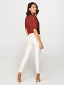 Faik Sönmez Minimalist Kadın Pantolon - Midi Boy, Regular Fit, Günlük & İş thumbnail 9