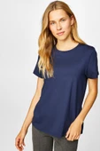 Yuvarlak Yaka Kısa Kol T-Shirt Faik Sönmez - 4