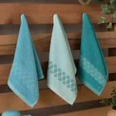 Maxstyle Pamuk Damaks 3'Lü Mutfak Havlusu 30x50cm 196759 - 1