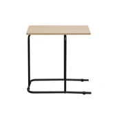 Stix Çok Amaçlı Sehpa - Ceviz / Siyah 50x30x50 cm - 1