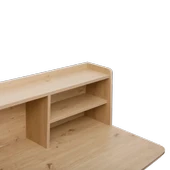 Tower Raflı Çalışma Masası - Ceviz / Siyah 115,5x55x106 cm - 2