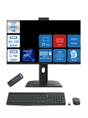 Msı Modern Aı Intel Core Ultra 5 125H 64GB Ddr5 4tb SSD Intel® Arc™ Graphics WIN11PRO 27" 2k Wqhd Taşınabilir Bilgisayar AM273QPP20 + Zettausbbellek thumbnail 1