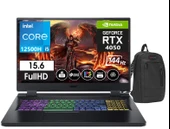 Acer Nitro 5 AN515-58-503P Intel Core I5 12500H 32GB Ddr5 Ram 1tb SSD 6gb RTX4050 15.6 Inç 144Hz IPS Fhd Freedos Taşınabilir Bilgisayar NHQLZEY00105+ZETTAÇANTA - 1