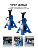 Cmc Araba Sehpası Kriko 3 Ton (Kutu Içi 2 Adet) - 2