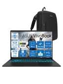 Asus Vivobook 16 V3607VU Intel Core 5 210H 24GB 1tb SSD RTX4050 6gb Windows 11 Pro 16" Wuxga 144HZ 300NITS Taşınabilir Bilgisayar RP276H06 + Zetta Çanta - 1