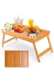 Perotti Katlanır Ayaklı Bambu Yatak Keyif Tepsisi 50cm*30cm 16012 - 7