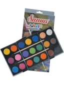 SAMUR 21 RENKLİ SULU BOYA - 1
