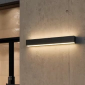 Ip duvar apliği dekortif açık dış alan mekan lamba aydınlatma ışık Su geçirmez Bahçe Led Modern A-IPD-5061 12W - 5