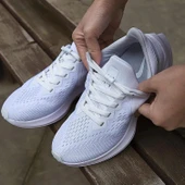 SRTfootcare Akıllı Vidalı Kilitli Elastik Outdoor Ayakkabı Bağcığı Yassı 100cm 1 Çift - 8