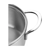 NEHİR SİLVER 6 PARÇA PASLANMAZ ÇELİK MİNİ TENCERE SETİ (12-14-16 CM) thumbnail 5