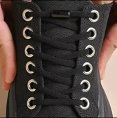 SRTfootcare Akıllı Vidalı Kilitli Elastik Outdoor Ayakkabı Bağcığı Yassı 100cm 1 Çift - 6