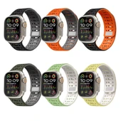 Watch Ultra 49mm KRD-124 Silikon Kordon Strap Kayış thumbnail 9