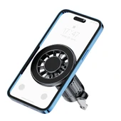 YC-19 Magnetik 360 Derece Oynar Başlıklı Telefon Tutucu Havalandırma Tasarım - 6