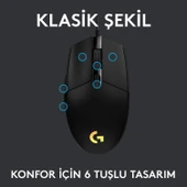 Logitech G G102 Kablolu Oyuncu Mouse, Lıghtsync Rgb Aydınlatma, 8.000 Dpı, 6 Programlanabilir Tuş, S - 5