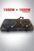 M MUPA İkili Elektrikli Set Üstü Pleyt Ocak 1500W Mupa - 1