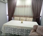 Remmy Güpürlü Masa Örtüsü-Şaheste Beyaz (160x230) - 1