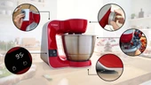 Bosch MUM5X720 1000 W Mutfak Şefi Kırmızı - 3