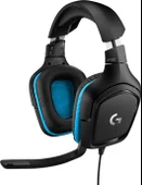 Logitech G G432 DTS 7.1 Surround Ses Kablolu Oyuncu Kulaklığı - Siyah - 1