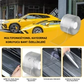 Kapı Çizik Ve Koruma Bandı Çizik Önleyici Bant Kapı Koruma Gri 5 Metre X 10 Cm - 4