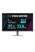WARP WRP24-165-B 23.8" 165HZ 1MS RGB Flat (HDMI + DP) Freesync + G-Sync Full HD Oyuncu Monitörü - 1