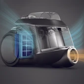 Electrolux Pure C9 PC91-ANIMT 650 W Toz Torbasız Süpürge thumbnail 10