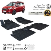 3D PASPAS SİYAH FORD COURİER 2014+ - 1