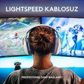 Logitech G G435 Lıghtspeed Kablosuz Oyuncu Kulaklığı - Beyaz  Kutusuz Teşhir - 2
