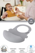 Silicolife Silikon Mama Önlüğü, BPA İçermez Gıda Sertifikalı - 1