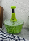 Dryer Sebze Kurutucu - Büyük Salata, Meyve Kurutma Aleti - 5 Litre, 5 Parça - 1