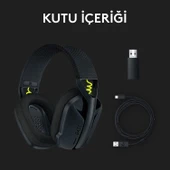 Logitech G G435 LIGHTSPEED Kablosuz Oyuncu Kulaklığı - Siyah - 9