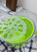 Dryer Sebze Kurutucu - Büyük Salata, Meyve Kurutma Aleti - 5 Litre, 5 Parça - 3