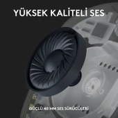 Logitech G G435 LIGHTSPEED Kablosuz Oyuncu Kulaklığı - Siyah - 4