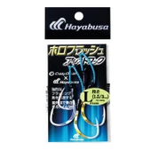 Hayabusa Double Hook FS 466 İğne No:L Halogramlı Jig Assist İğnesi 2 Adet - 1