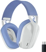 Logitech G G435 Lıghtspeed Kablosuz Oyuncu Kulaklığı - Beyaz  Kutusuz Teşhir - 1