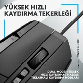 Logitech G G502 X Kablolu HERO 25K Sensörlü Yüksek Performanslı Oyuncu Mouse - Siyah - 3