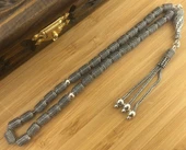 925 Ayar Gümüş Kapsül Kesim Tesbih Model 6 thumbnail 1