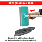 SMARTER ŞİP ŞAK MOP OTOMATİK EL DEĞMEDEN TÜM BEZLERLE UYUMLU TEMİZLİK SETİ PASPAS - 4