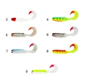 Captain Taifun Soft Renk:8 10 cm Levrek Silikonu 5 Adet - 4