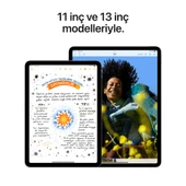 iPad Air 6. Nesil Wi-Fi 128 GB 11" MUWC3TU/A Uzay Grisi Tablet - 4