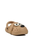 Ayakmod Bej Unisex Çocuk Sabo Terlik Doggy P thumbnail 3