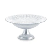 Karaca Bryan Dekoratif Ayaklı Şekerlik Silver - 1